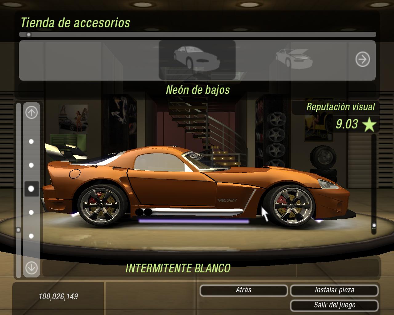 Need For Speed Underground 2 Dodge Viper STR10