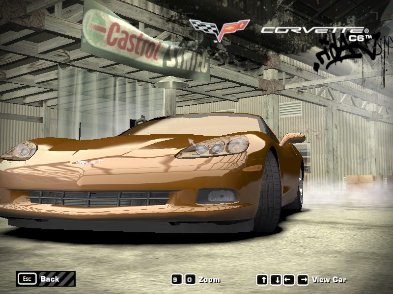 Need For Speed Most Wanted Chevrolet Corvette C6