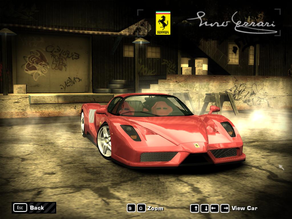 Need For Speed Most Wanted Ferrari Enzo