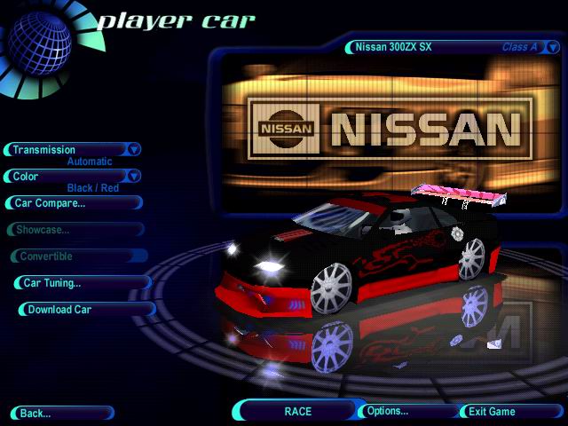 Need For Speed Hot Pursuit Nissan 300zx SX