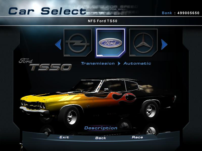 Need For Speed Hot Pursuit 2 Chevrolet Chevelle SS 454 (1970)