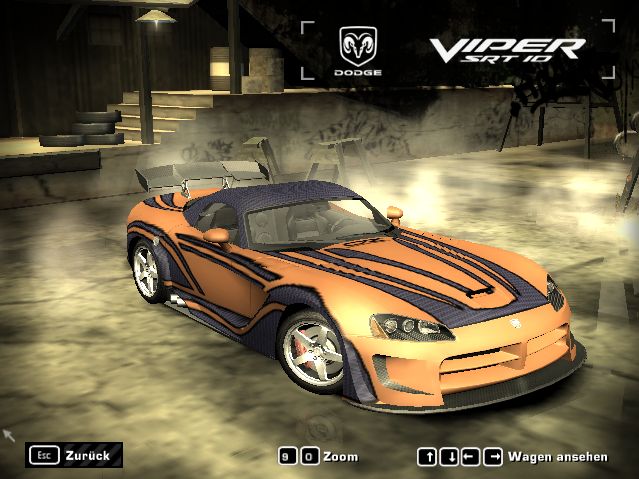 Need For Speed Most Wanted New Vinyls for Dodge Viper