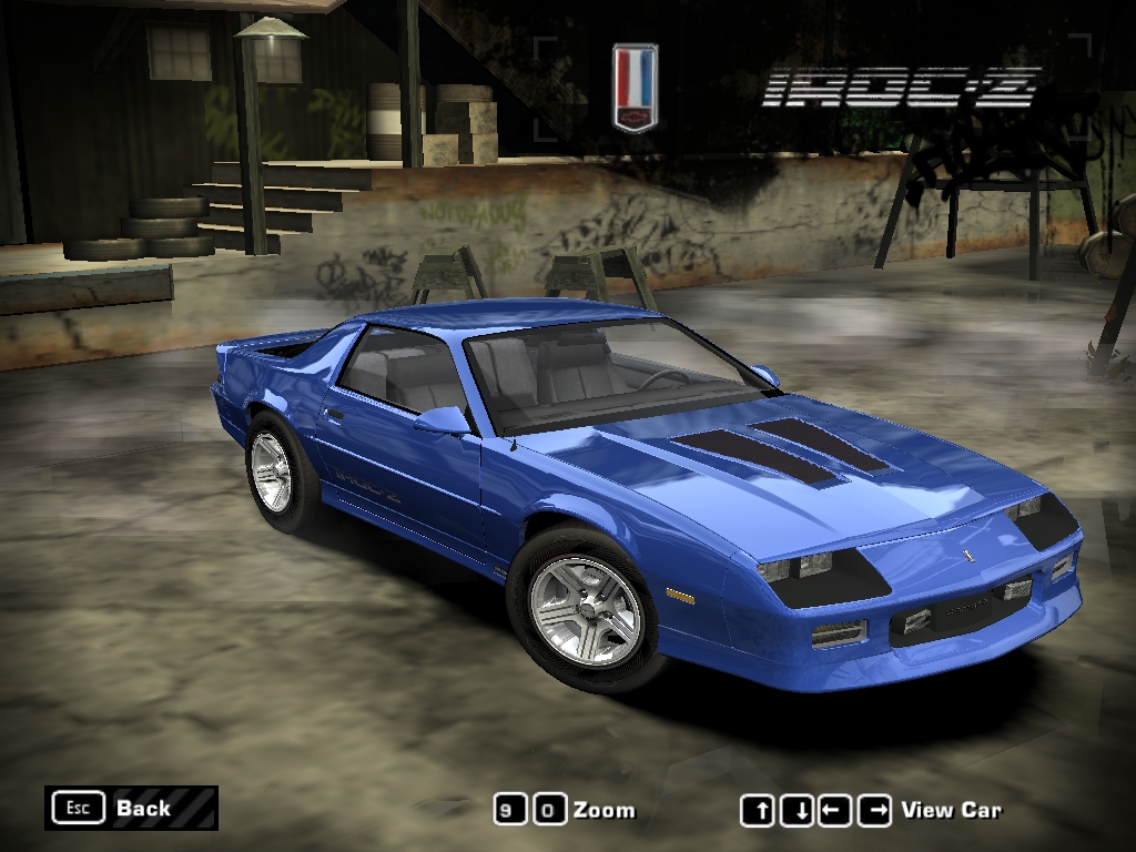 Need For Speed Most Wanted Chevrolet Camaro IROC-Z (1990)