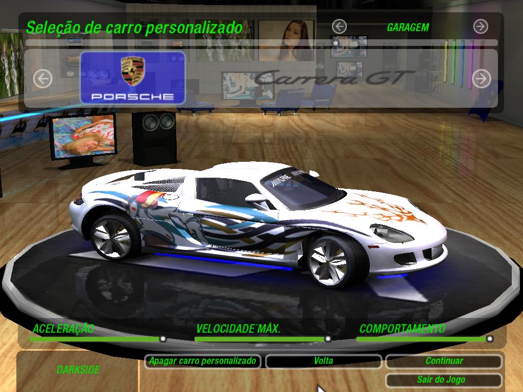 Need For Speed Underground 2 Porsche Carrera GT