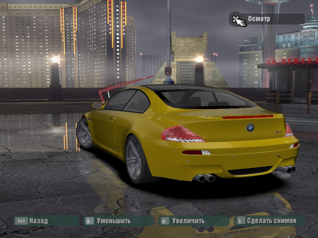 Need For Speed Carbon BMW M6