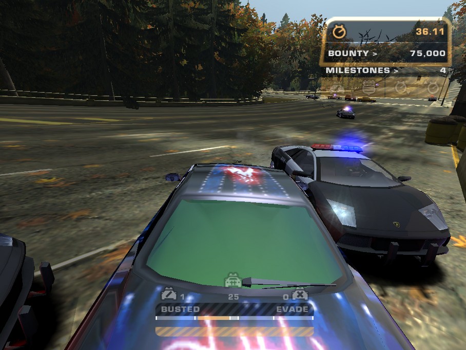 Need For Speed Most Wanted Lamborghini Murcielago - Pursuit (Level 5)