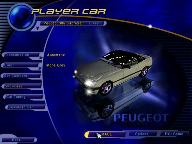Need For Speed Hot Pursuit Peugeot 306 Cabriolet