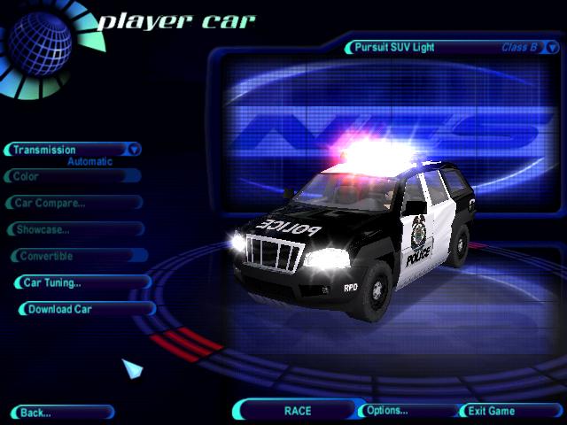 Need For Speed High Stakes Fantasy Pursuit SUV Light