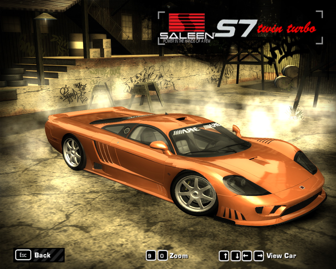 Need For Speed Most Wanted Saleen S7 Twin Turbo (Juiced 2)