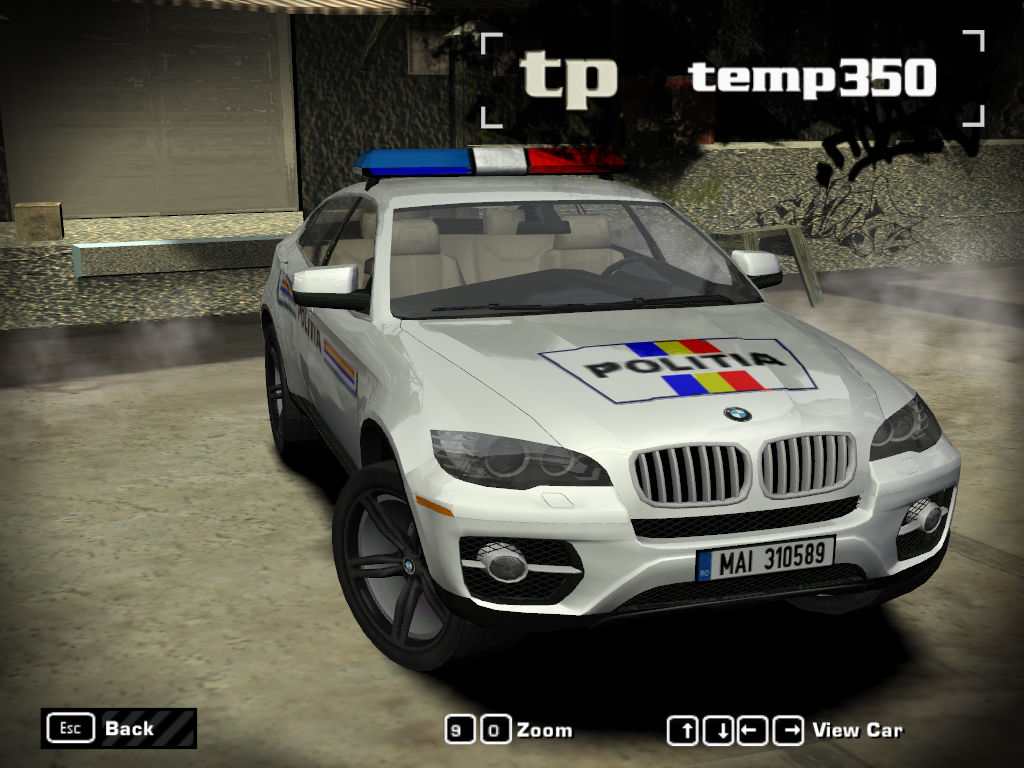 Need For Speed Most Wanted BMW X6 (Pursuit Version1.1)