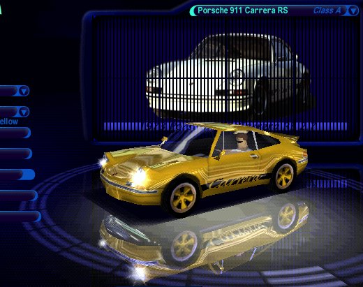 Need For Speed High Stakes Porsche 911 Carrera RS 2.7