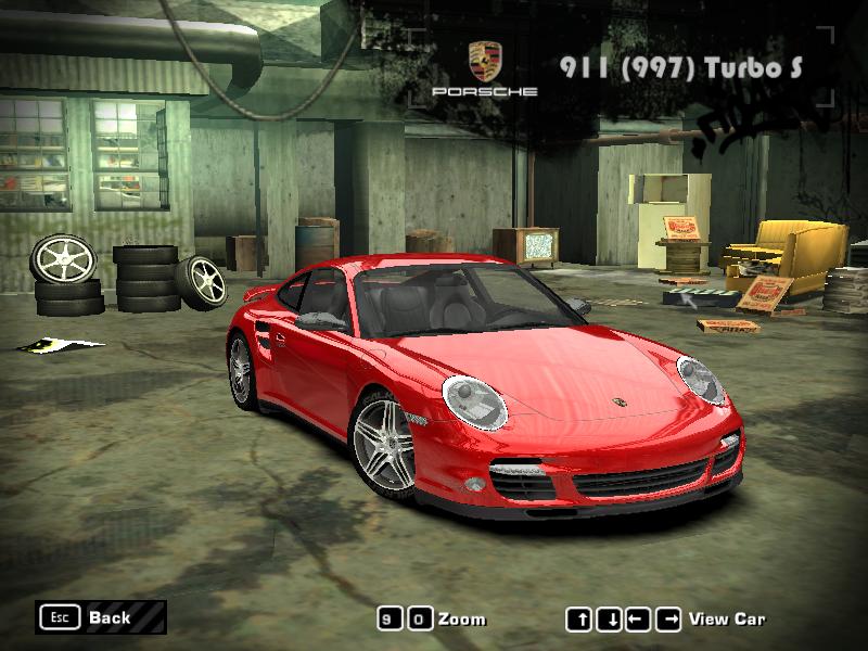Need For Speed Most Wanted Porsche 911 (997) Turbo S