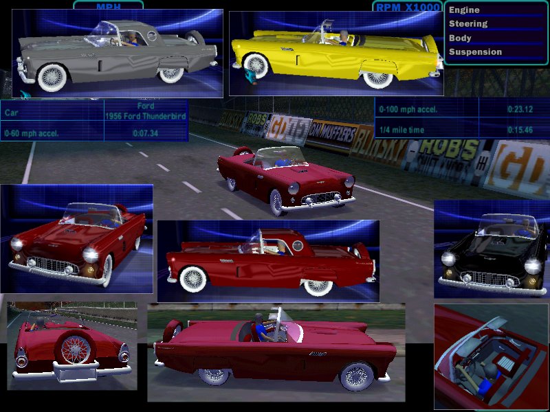 Need For Speed High Stakes Ford Thunderbird (1956)