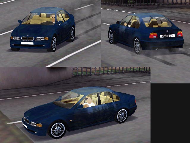 Need For Speed High Stakes BMW 540i
