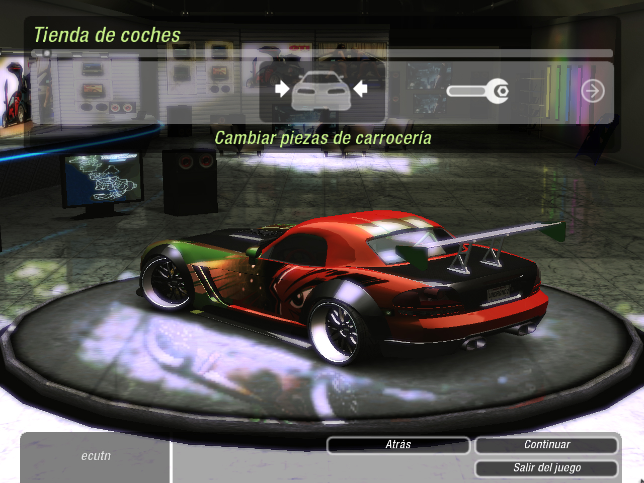 Need For Speed Underground 2 Dodge Viper SRT10