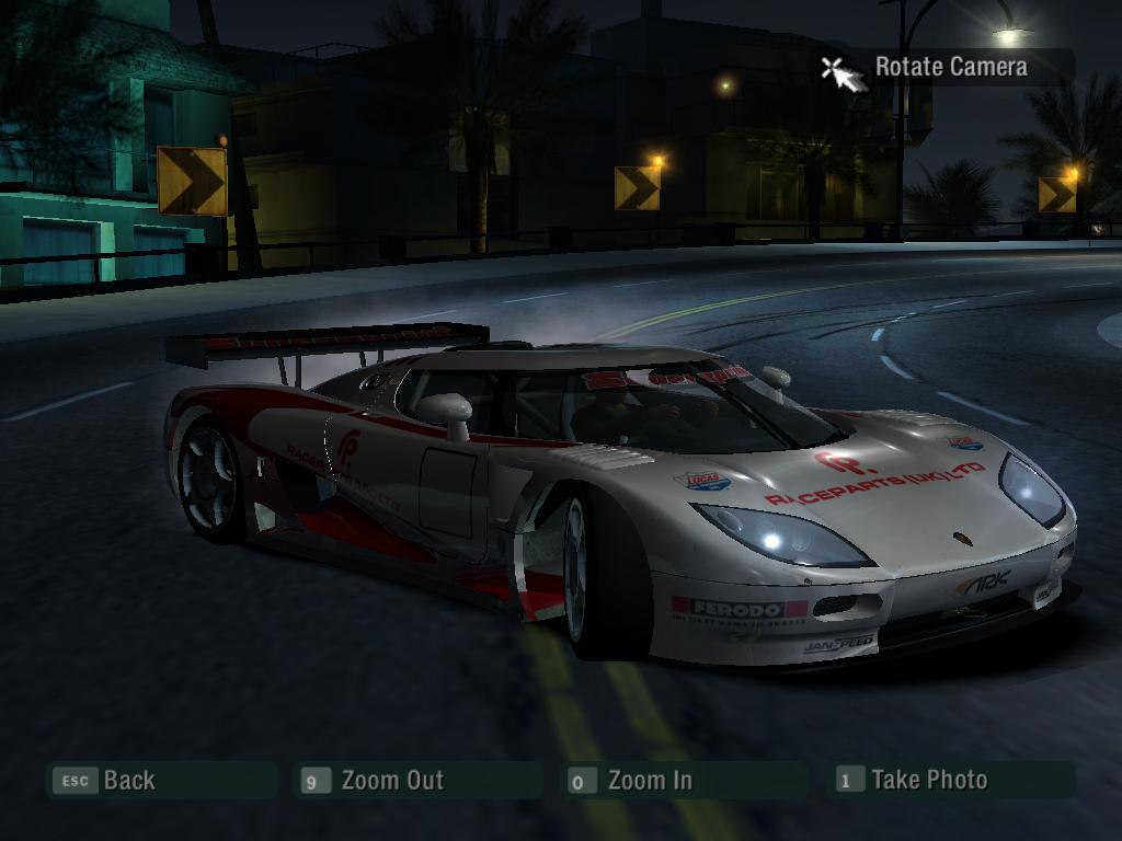 Need For Speed Carbon Koenigsegg CCGT