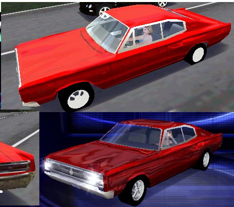 Need For Speed High Stakes Dodge Charger 1966