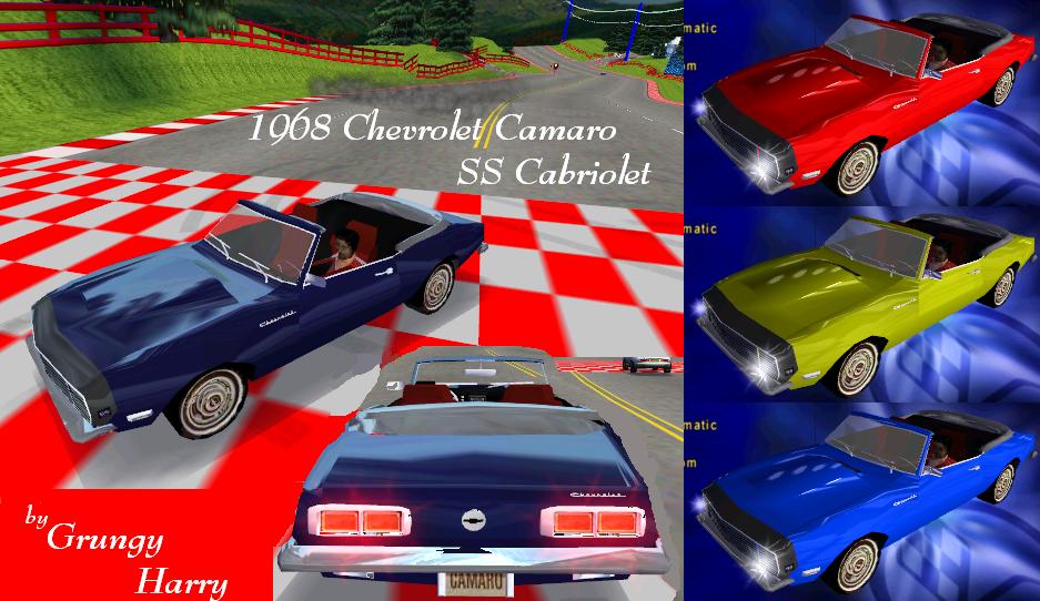 Need For Speed Hot Pursuit Chevrolet Camaro SS Carbriolet (1968)