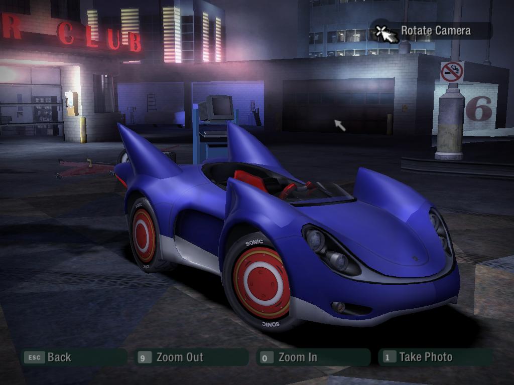 Need For Speed Carbon Fantasy Sonic Speed Star