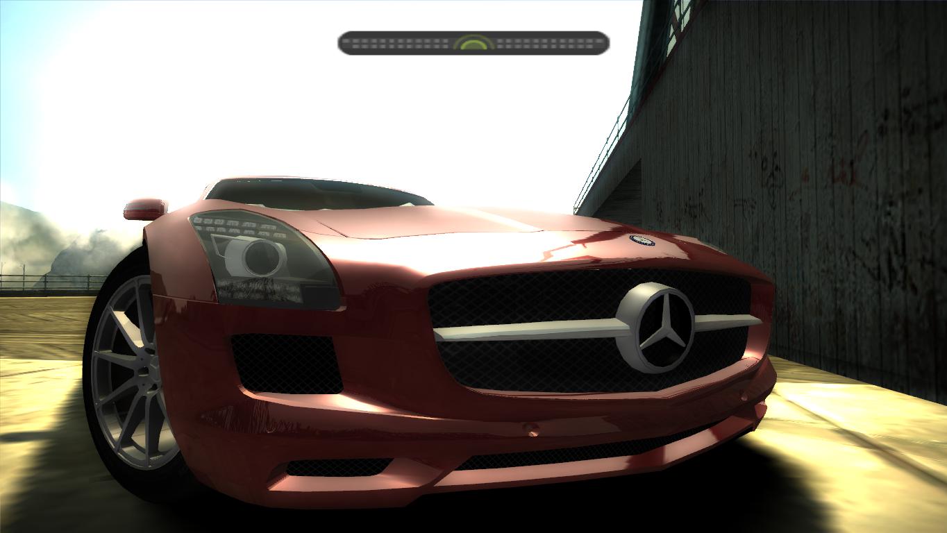 Need For Speed Most Wanted Mercedes Benz SLS AMG (2010)
