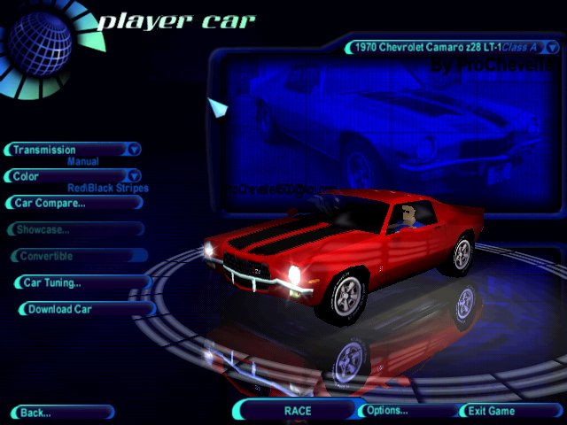 Need For Speed High Stakes Chevrolet Camaro z28 LT-1 350 (1970)