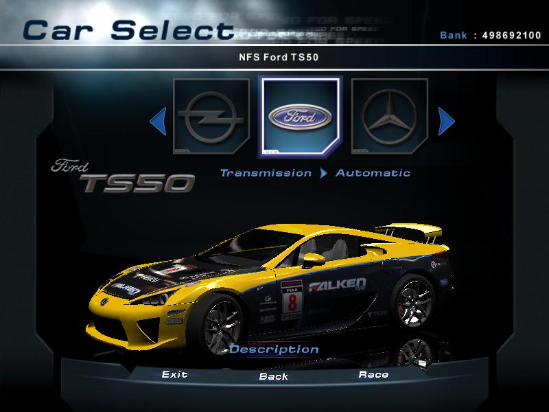 Need For Speed Hot Pursuit 2 Lexus LF-A