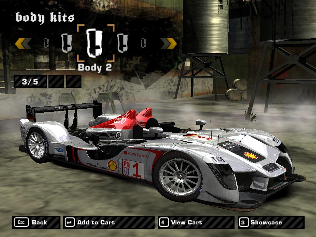 Need For Speed Most Wanted Audi R15 TDI