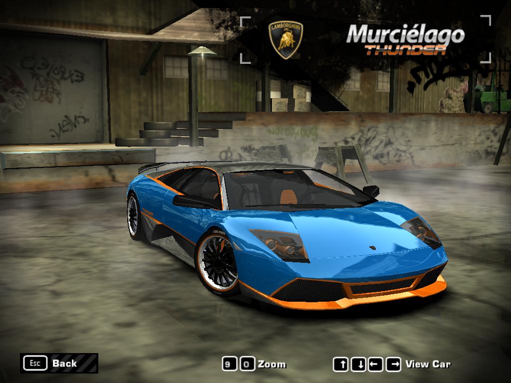 Need For Speed Most Wanted Lamborghini Murcielago Thunder