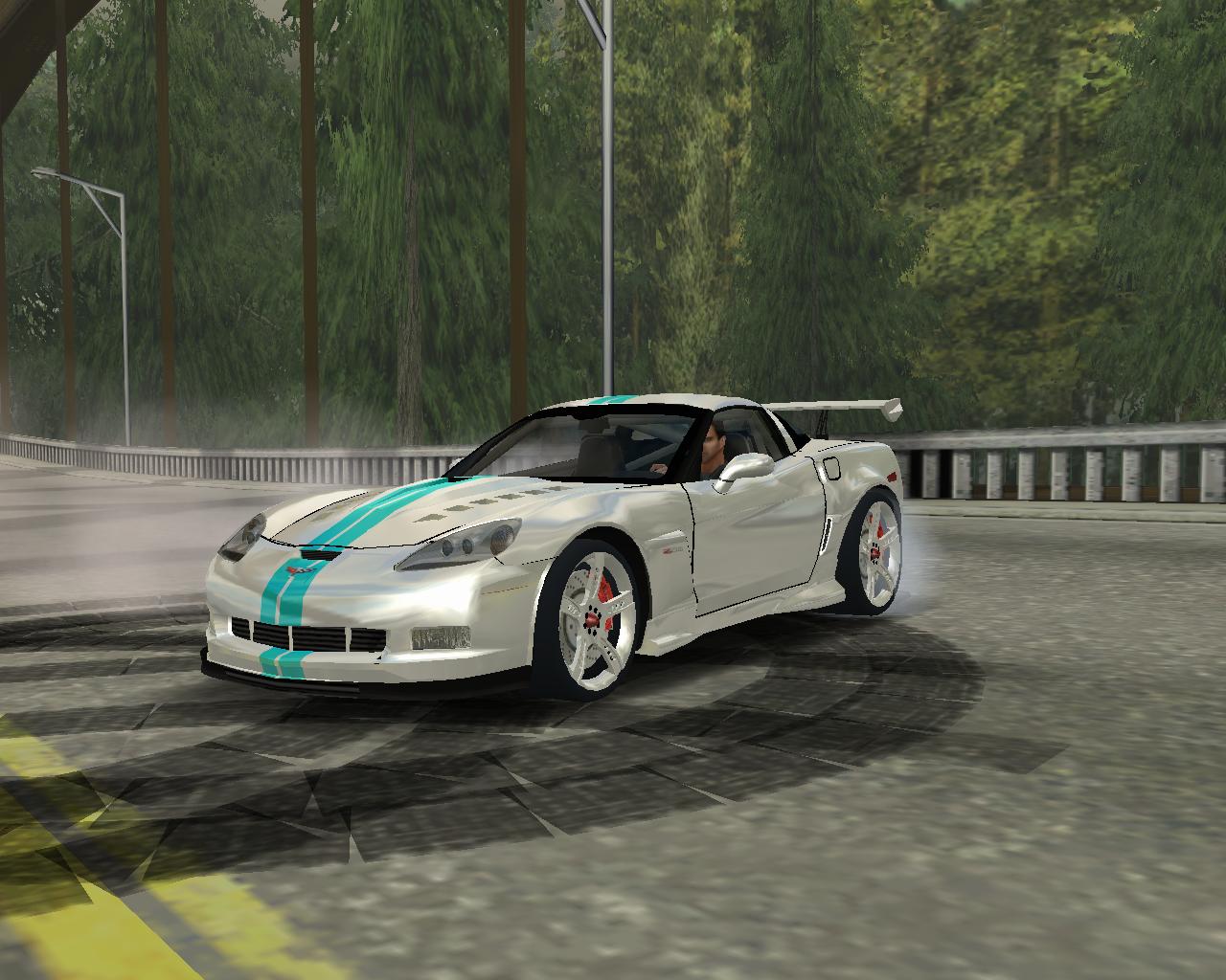 Need For Speed Hot Pursuit 2 Chevrolet Corvette Z06 Ice Edition (2007)