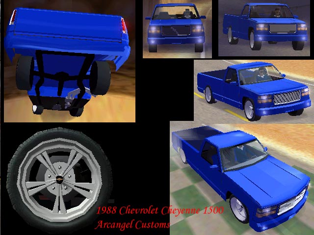 Need For Speed High Stakes Chevrolet Cheyenne Pickup (1988) Arcangel Customs V. 2