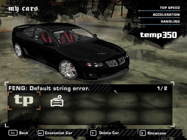 Need For Speed Most Wanted Pontiac GTO UNDERCOVER POLICE CAR LEVEL 4