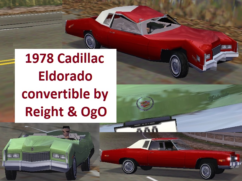 Need For Speed High Stakes Cadillac 1978 Eldorado Convertible