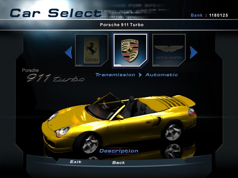 Need For Speed Hot Pursuit 2 Porsche Boxster mkt v1
