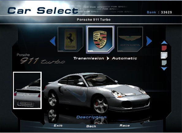Need For Speed Hot Pursuit 2 Porsche 911 Turbo