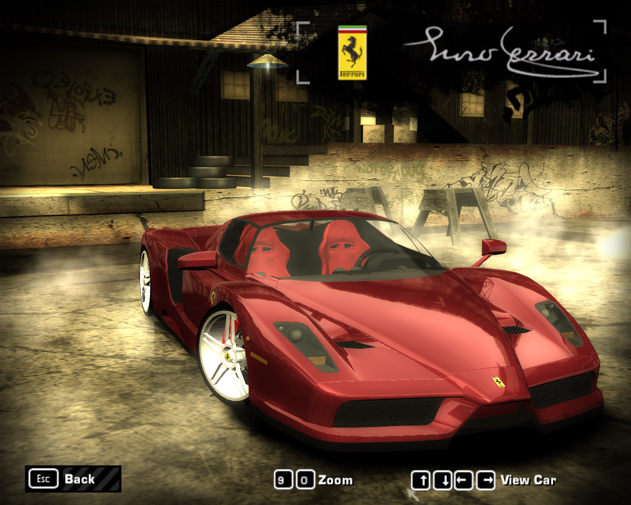 Need For Speed Most Wanted Ferrari Enzo