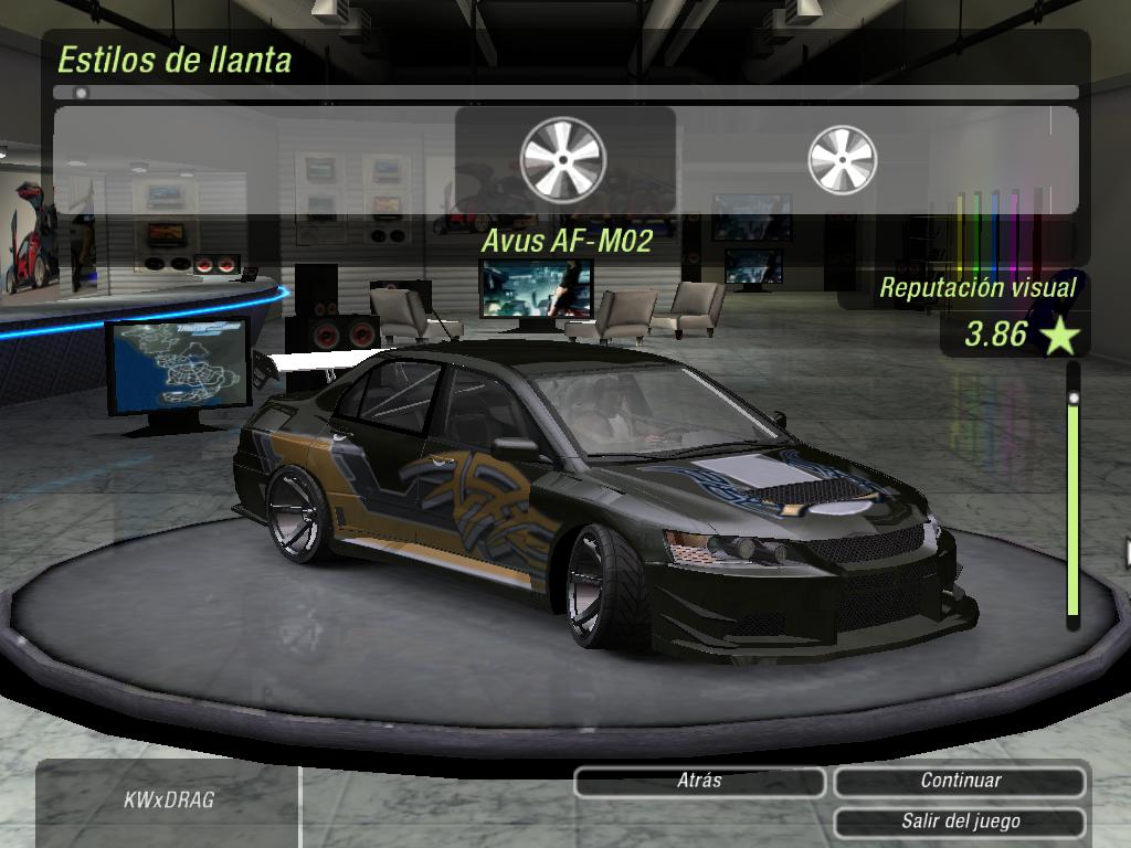 Need For Speed Underground 2 Mitsubishi Evolution IX