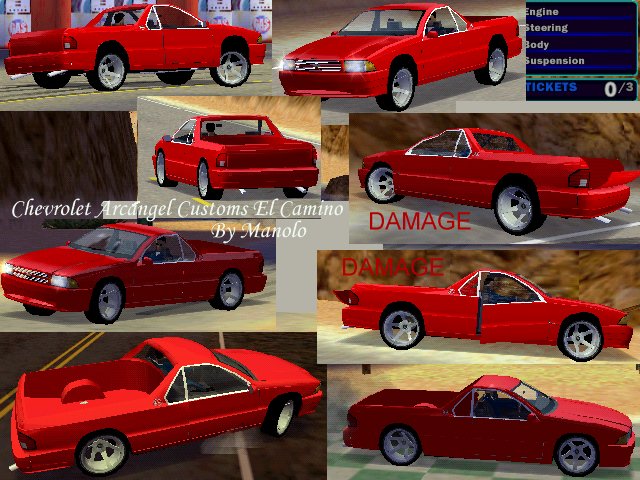 Need For Speed High Stakes Chevrolet Arcangel Customs El Camino
