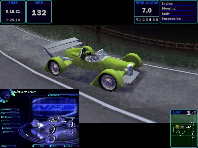 Need For Speed High Stakes Fantasy Acro-Densa Mk1