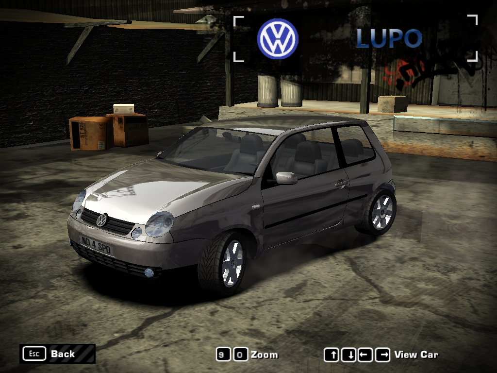 Need For Speed Most Wanted Volkswagen Lupo