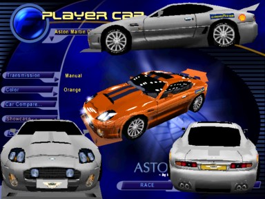 Need For Speed Hot Pursuit Aston Martin DB7 Modified