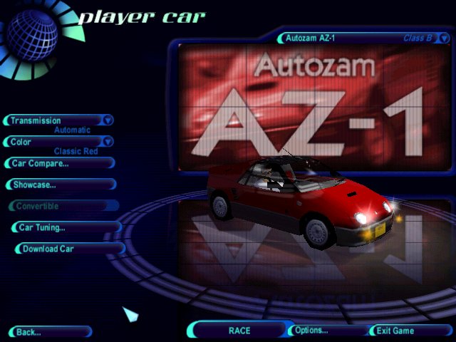 Need For Speed High Stakes Mazda AZ-1
