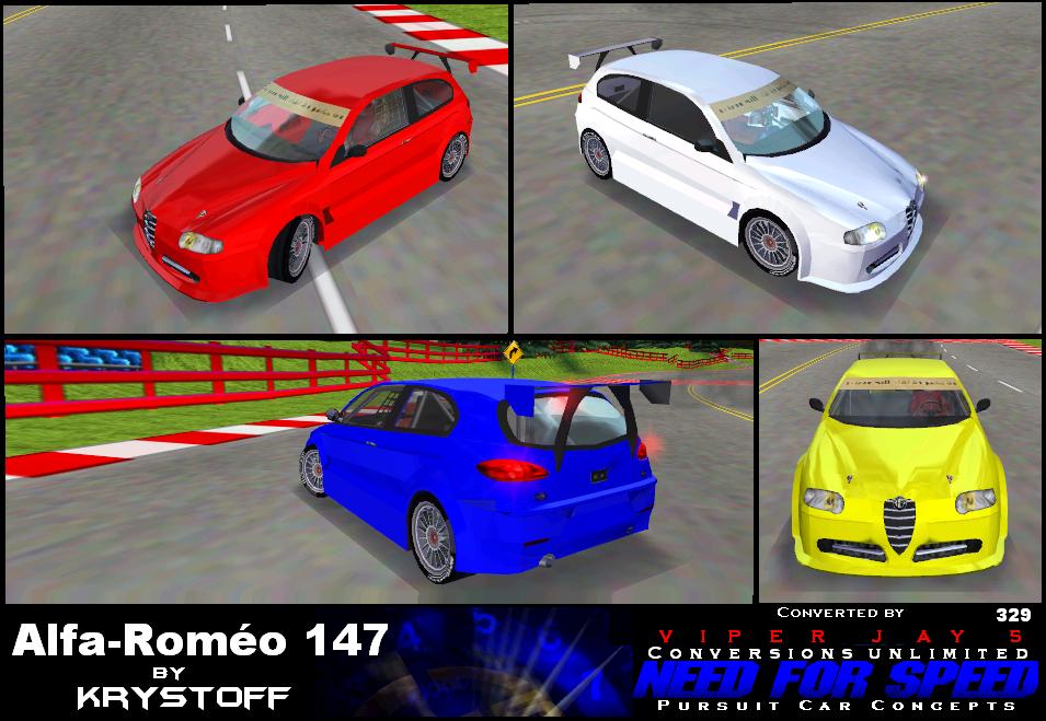 Need For Speed Hot Pursuit Alfa Romeo 147