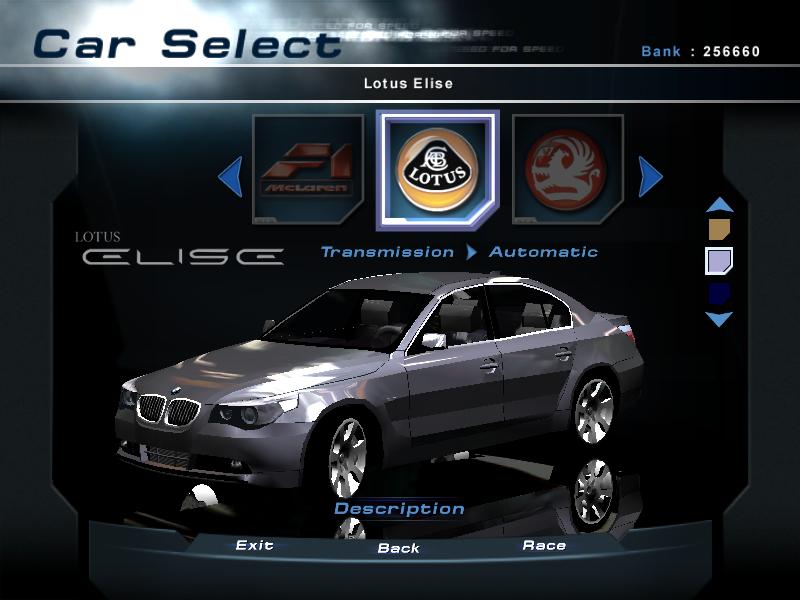 Need For Speed Hot Pursuit 2 BMW 530i (2003)