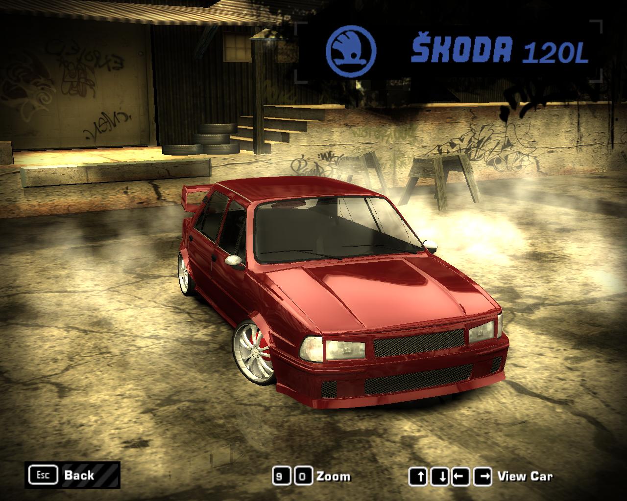 Need For Speed Most Wanted Skoda 120L
