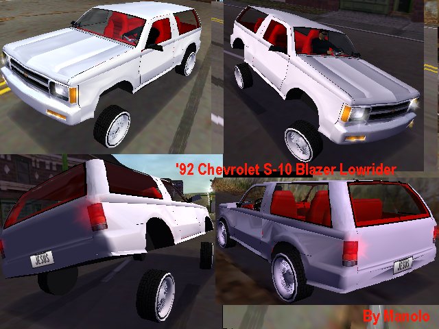Need For Speed High Stakes Chevrolet S-10 Blazer Lowrider