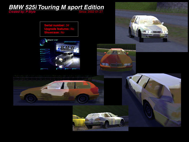 Need For Speed High Stakes Fantasy 525i Touring M sport Edition