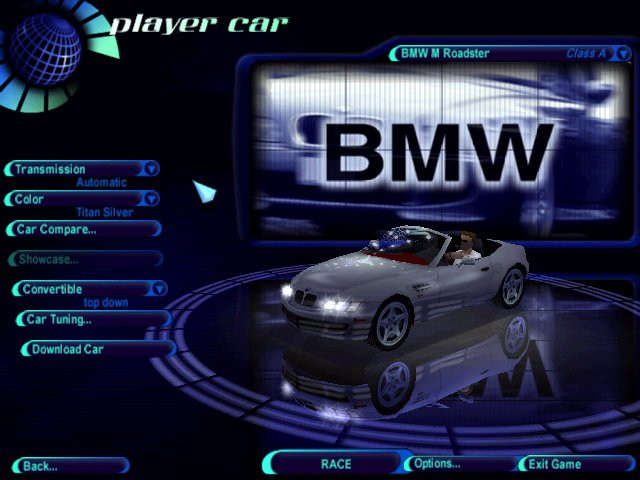 Need For Speed High Stakes BMW M Roadster