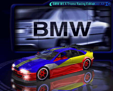 Need For Speed High Stakes BMW M5 X-Treme Racing Edition