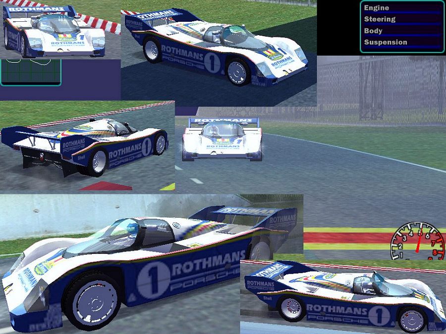 Need For Speed High Stakes Porsche 962C Rothmans (1987)