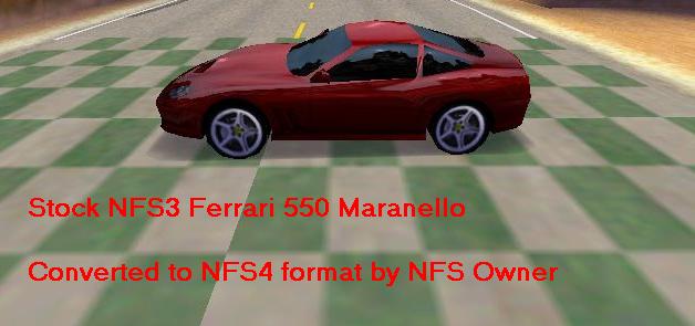 Need For Speed High Stakes Ferrari 550 Maranello